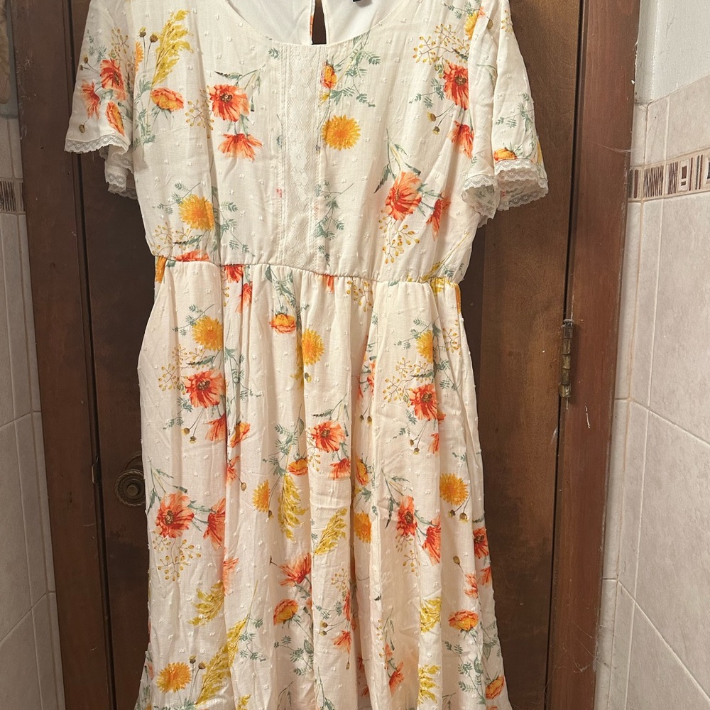 NWOT Torrid Floral Print Dress